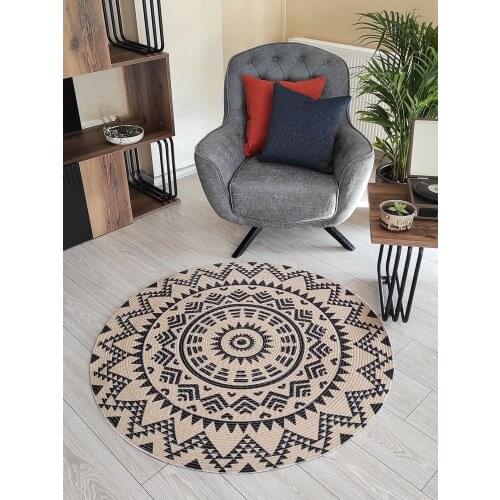 Mandala Bohemian Jute Rug