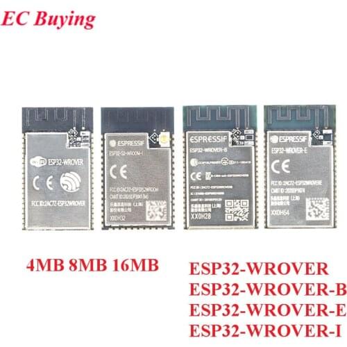 ESP32-WROVER ESP32-WROVER-B ESP32-WROVER-I ESP32-WROVER-E ESP32 4MB 8MB 16MB Flash Dual-core BLE WiFi Wireless Module