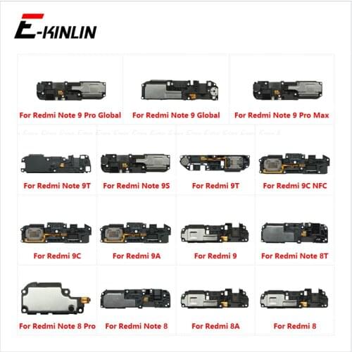 Loudspeaker For Redmi Note 9 9S 8 8A K20 K30 5G Pro Max PrimeLoud Speaker Buzzer Ringer Flex Replacement Parts