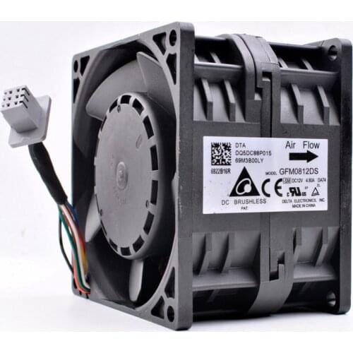 GFM0812DS 8cm 8056 12V 4.80A DQ5DC88P015 Server Cooling Fan