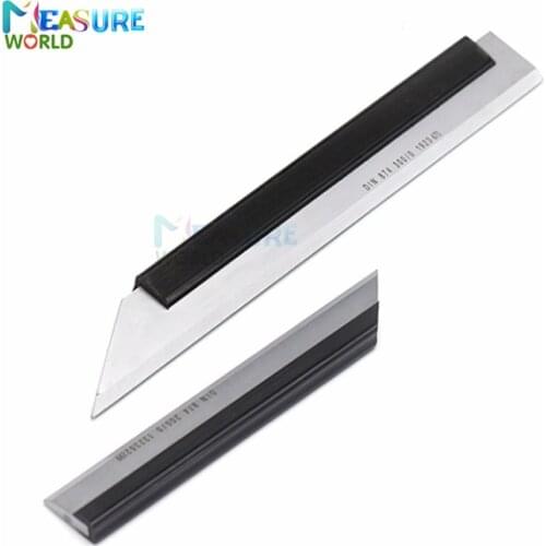 DIN 875 0 Grade 75mm,125mm,175mm,200mm,225mm,300mm steel blade ruler Square Ruler Straight Edge Ruler Knife Edge Ruler
