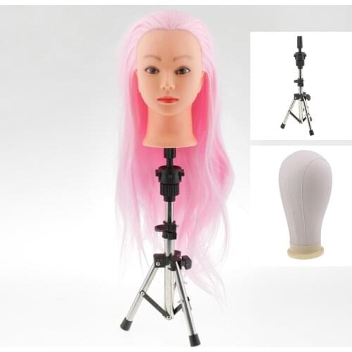 Mannequin Tripod Steel Holder Hairdressing Manikin Head Rack
