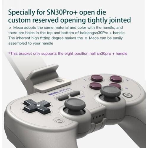 Mobile Gaming Stands Smartphone Clip Extender Stand Holder For 8Bitdo SN30 Pro Bluetooth-compatible Gamepad Bracket Holder Hot