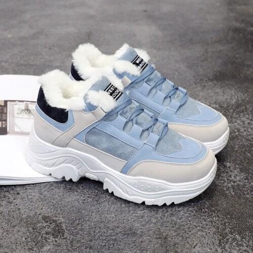 Womens Chunky Sneakers Thick Bottom Platform Vulcanize Shoes Fashion Breathable Casual Running Shoe for Woman Female 2021 New