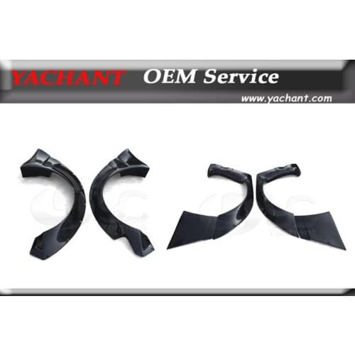 Car-Styling Fiber Glass FRP 6 Pcs Fender Bodykit Fit For 89-94 180SX RPS13 RB Wide Body Style Over Fender Flare Kit