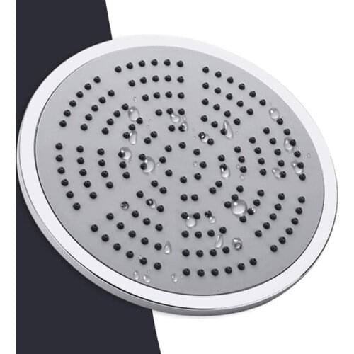 9.5 Inch Rain Shower Head High Pressure Shower Head Spray Shower Head Stainless Steel Polished Chrome Round Shower Head