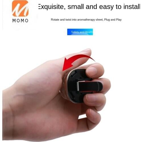 Tuyere Jasmine Scented Green Tea Auto Perfume Internal Aromatherapy Car Decoration Light Perfume Car Ornament Lasting Solid