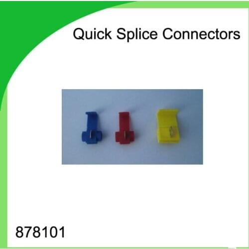 Red copper 1000 PCS 878101 Scotch Lock Wire Quick Splice Connectors Terminals Electrical Crimp