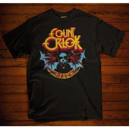 Count Orlok T-shirt Halloween Horror Nosferatu Movie Retro Death Devil Tee Summer O-Neck Hipster Tops top tee