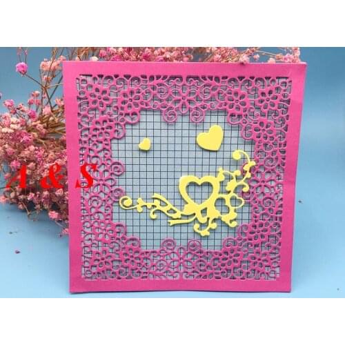 Y417 METAL CUTTING DIES Heart Scrapbook card invitation paper craft party decor embossing stencil cutter