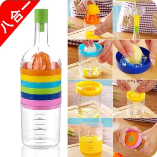 Multifunctional Combination Of Tools Kitchen Gadgets Set Juicer Funnel Grater Egg Separator Measuring Cup
