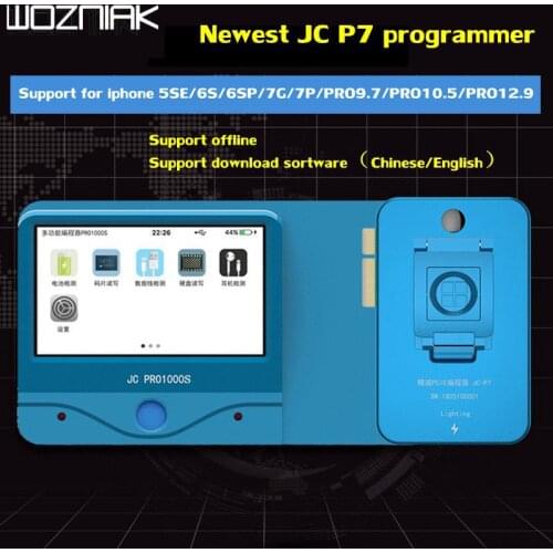 JC Pro1000S Multi-Function HDD NAND Programmer JC P7pro NAND Read Write Error Remove For iPhone 5SE 6S 6SP 7 7P iPad Pro