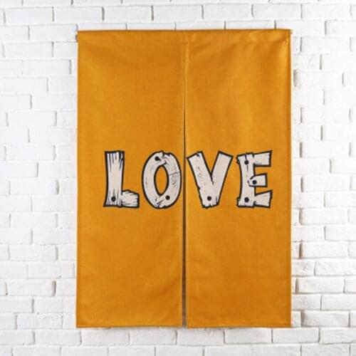 Customizable Linen Tapestry Animal alphabet Door Curtain childrens Study Bedroom Home Decor Kitchen Curtains Cartoon Fish