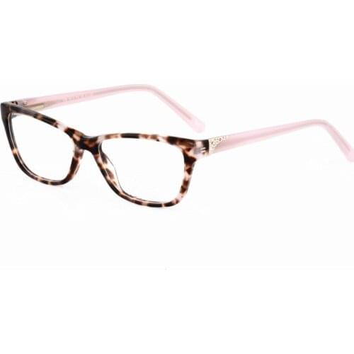 Leopard print plate glasses fitted with copper test pieces are super fashionable