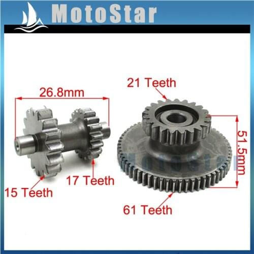 Starter Starting Dual Gears For Zongshen CB250 CB 250cc Air Cool Engine ATV Quad 4 Wheeler Dirt Motor Bike