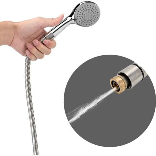 Rainfall Shower Hose Bathroom Accessories 1.2m/1.5m/2m Flexible Soft Water Pipe Plumbing Hose Pipe Fittings