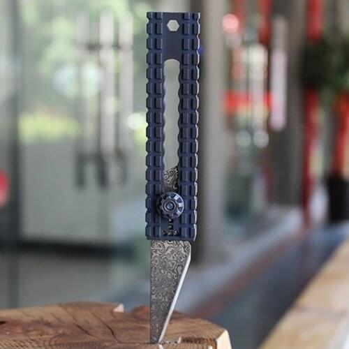 Utility Knife EDC Industrial Design Titanium Alloy Heavy Duty Paper Cutter Knife Blade Handle