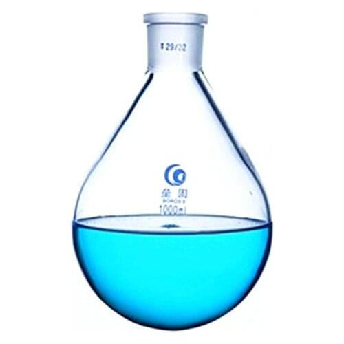 1000ml 29/32 High Quality Flask Eggplant Shape Lab Evaporating Distillation Glass High Borosilicate Laboratory Supplies