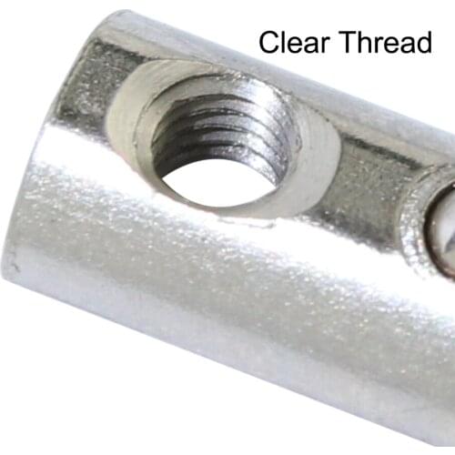 20pcs 3030 CNC M4 M5 M6 M8 Half Round Elasticity Spring Nut Ball Nut for 3030 Series Aluminum Extrusion Profile