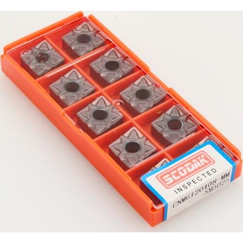 CNMG120408 CNMG120404 SM5025 Turning carbide inserts for turning tool holder Stainless steel machining