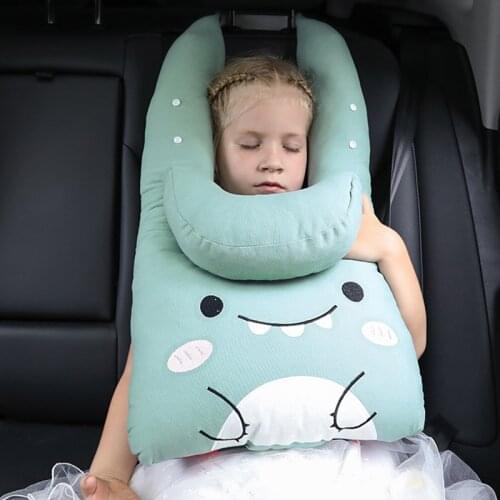Car Seat Safety Belt Pillow Pad Protect Shoulder Sleeping Pillow Pad Seat Belt Cushion Kids Children Car Pillow Baby Seat Belt
