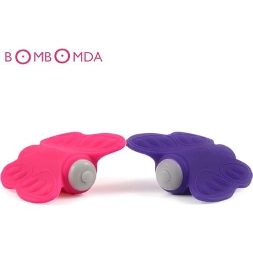 Butterfly Vibration Penis Ring Cock Ring Top Tickler Clit Crazy Time Delay Ring Adult Product For Couples Sex Toy