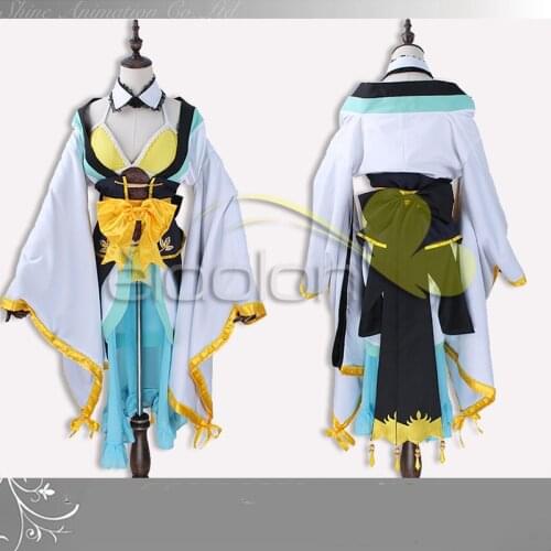 Game Fate/Grand Order Kiyohime Cosplay Costume Berserker Combat Uniform Halloween Party Role Play Clothing Custom-Make Any Size