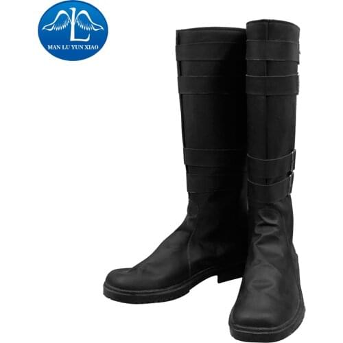 MANLUYUNXIAO New Arrival Men The Force Awakens Kylo Ren Boots Halloween Cosplay Boots For Men