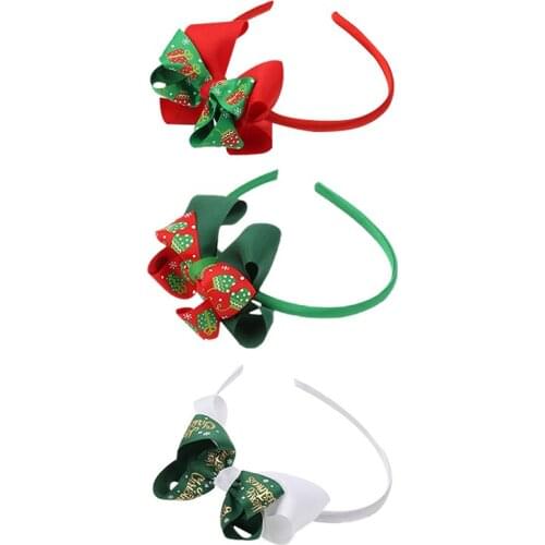 Lovely Girl Hair Accessories Christmas Headbands Kids Adult Headwear Christmas Decorations Party Cosplay