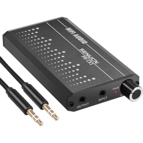 Mini HIFI Fever High Power Headphone Amplifier Portable Ear Amplifier with Dual NE5532 Op Amp for Mobile Phone DIY