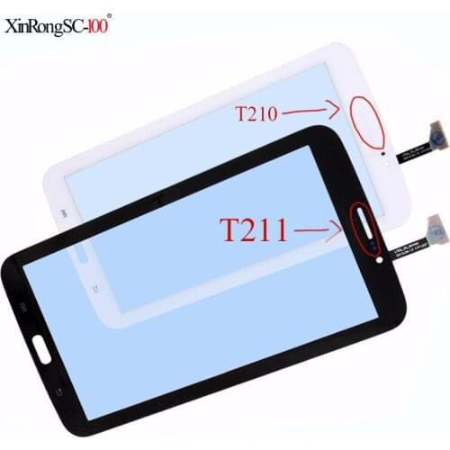 New 7" For Samsung Galaxy Tab 3 7.0 SM-T210 SM-T211 T210 T211 Touch Screen Digitizer Glass Panel Sensor Tablet PC Replacement