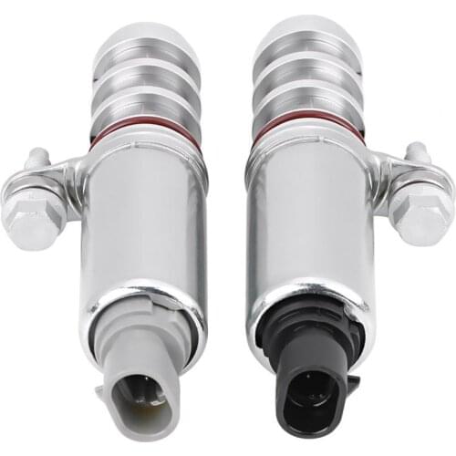 One Pair Engine VVT 12655420 and 12655421 Intake Exhaust Variable Timing Solenoid Oil Control Valve for Buick Chevy Pontiac
