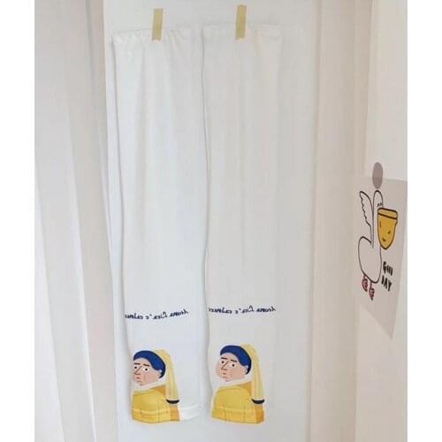 Super super cute girl wind sunscreen ice sleeve arm sleeve cuff driving cartoon avatar ice sleeve student