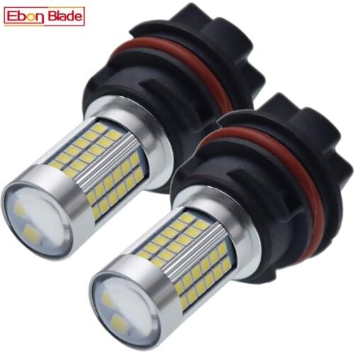 2 x PH11 LED Motorcycle Headlight Bulb White 6000K 66 SMD Hi/Lo Beam Scooter Moped For Honda DIO AF54-56 ZX AF38 Z4 AF35 / 48/51