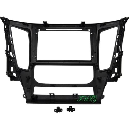 9 inch Fasxia Car Audio Frame Car Radio Fascia,gps navigation fascia panel is suitable for 2017 Mitsubishi Pajero