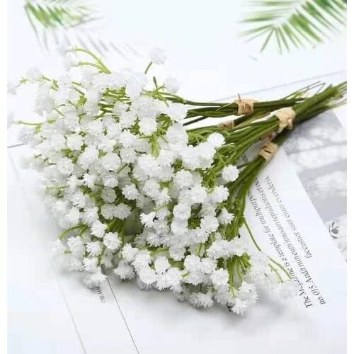 White Artificial Flower Fake Flowers 20cm