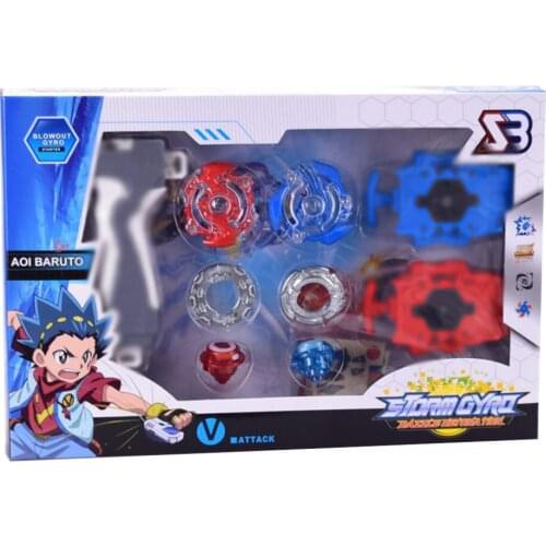 Bey Spinning Top blade Metal Fusion Set 4pcs With Launchers Bey toys blade Arena Constellation Spinning