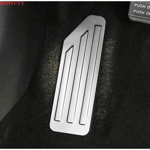 BJMYCYY Stainless steel decorative patch for car rest pedal For Nissan Teana Altima 2019 2020