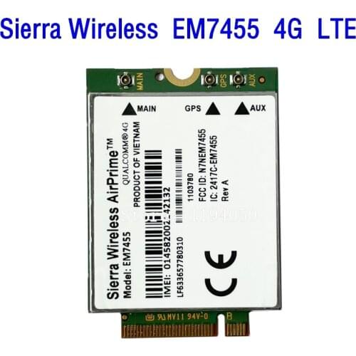 EM7455 FDD/TDD LTE Cat6 300M 4G MODULE 4G CARD For Laptop 4G LTE CARD