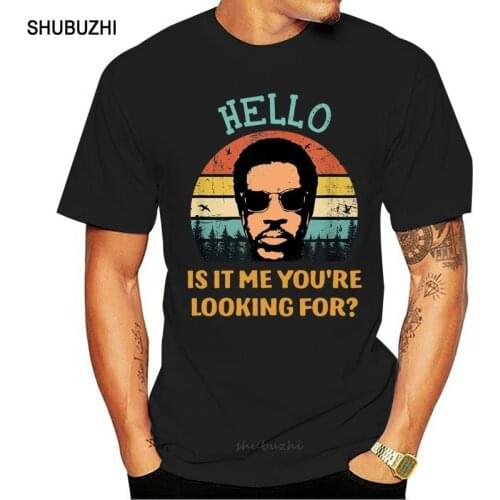Lionel Richie - Is It Me You'Re Looking For T-Shirt Trendy Streetwear Tee Shirt