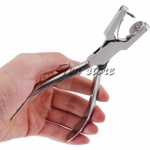 Good quality 1pc Dental Dike Rubber Punch Orthodontic Pliers Dentist Instrument Surgical Equipment Device