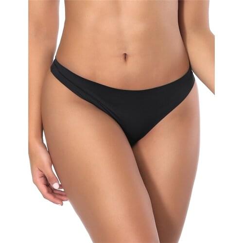 Comeondear Underwear Ladies Briefs Seamless Tangas Cotton Sexy Mid Waist Black White Big Size Women Thongs And G strings P5030