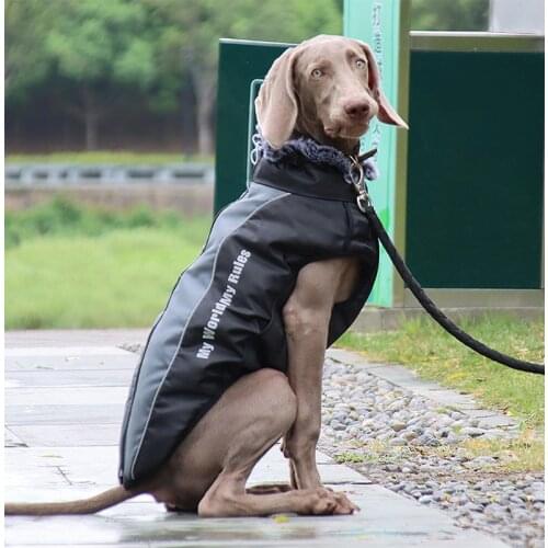 New Style Dog Jackets Reflective Warm Pet Clothes Pet Supplies Coat Windproof Waterproof Large Dogs