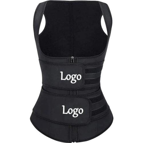 YAGIMI Sweat Waist Trainer Vest Slimming Corset Weight Loss Body Shaper Sauna Suit Compression Shirt Belly Girdle Tops Shapewear