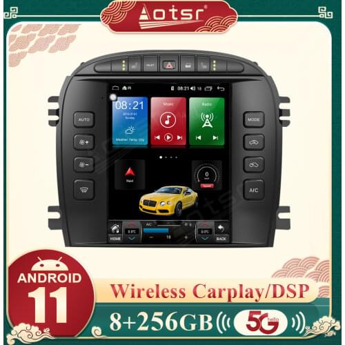 6+128G For Jaguar S-TYPE XJ 2004-2008 Android Car radio Player GPS Navigation Auto Auto Stereo Multimedia DSP carplay 4G SIM
