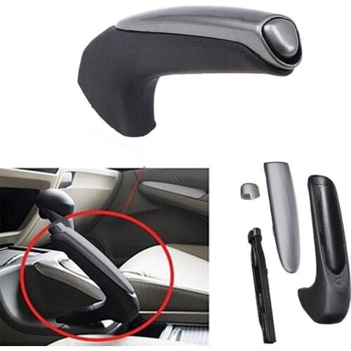 Auto Brake Handle Protector Handbrake Grips Handle Grip Covers for 2006 2007 2008 2009 2010 2011Honda Civic 47115-SNA-A82ZA