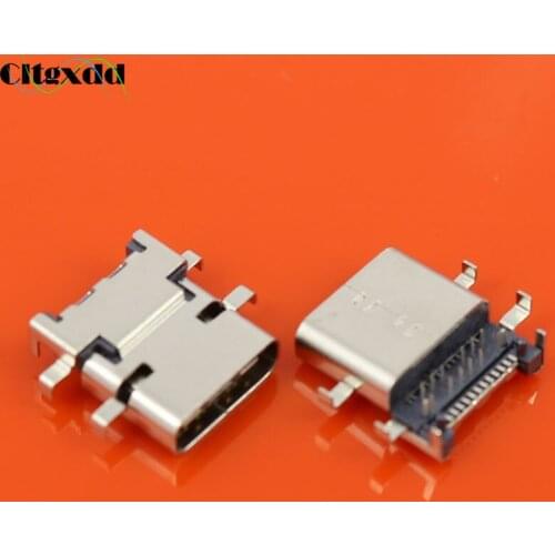 Cltgxdd N-369 1PCS Type C / USB 3.1 Female socket USB Connector Type-C Micro USB charging port Plug