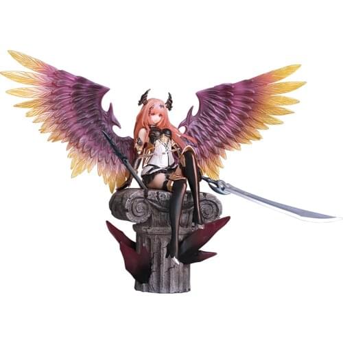NEW 30cm Rage of Bahamut GENESIS Action Figure Toy Devil Dark Knight Anime Game Figurine PVC Model Collection Doll Gifts