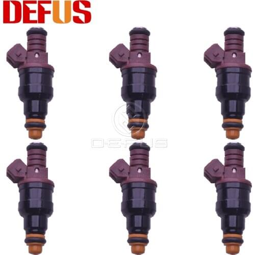 DEFUS Original 0280150525 6pcs 1600cc 160lb CNG Methane Gas Fuel Injector Nozzle Bico Engine Injection Valve 0280150846 For Fiat
