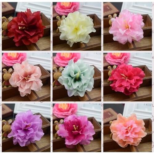 Artificial flowers hot good simulation flower Peony flowers silk flowers diy jewelry accessories decorative